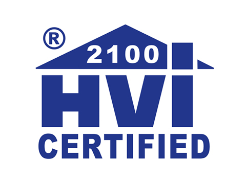 HVI Certified to 0.6 in. wg.